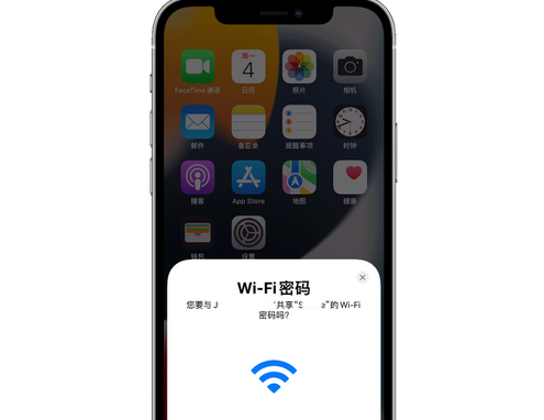 莲湖苹果15维修店分享iPhone15如何共享Wi-Fi密码 