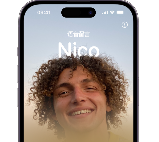 莲湖苹果15服务站分享iPhone15实时语音留言开启方法 